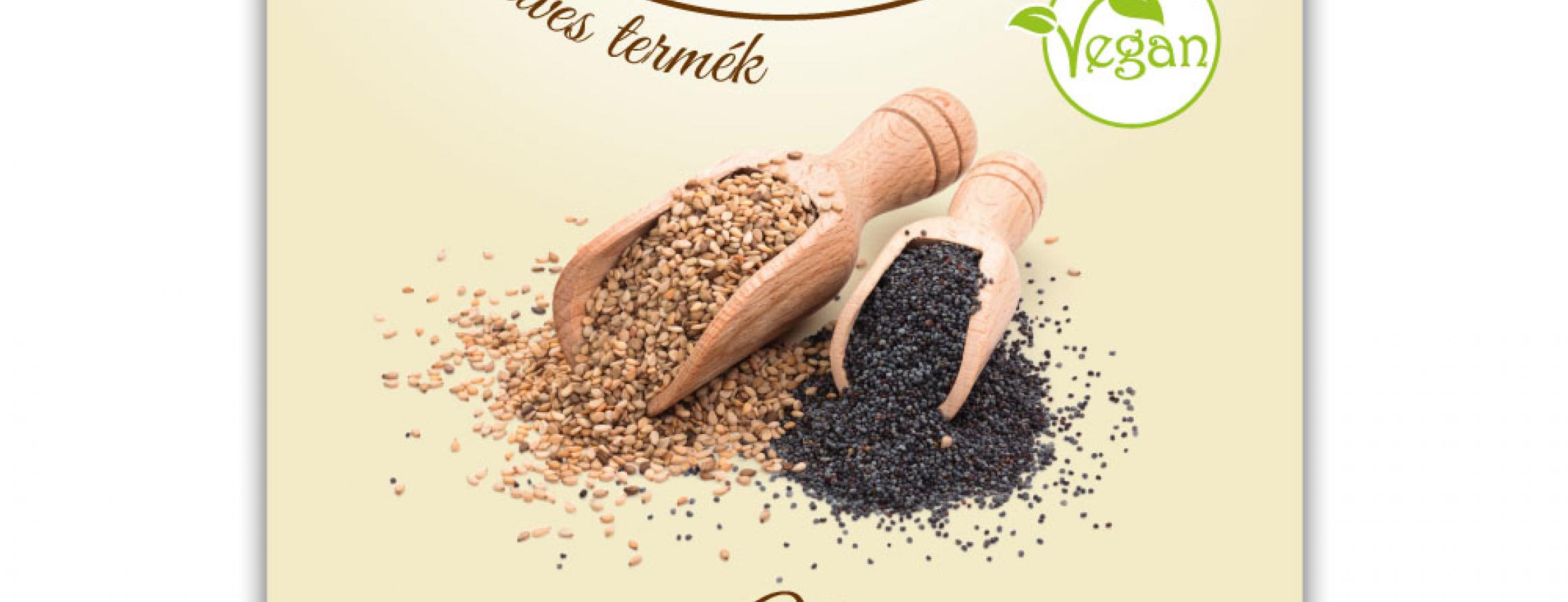Primus Vegán Szezámos Mákos keksz